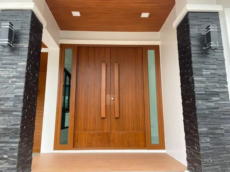 Pintu Jati Minimalis Jogja