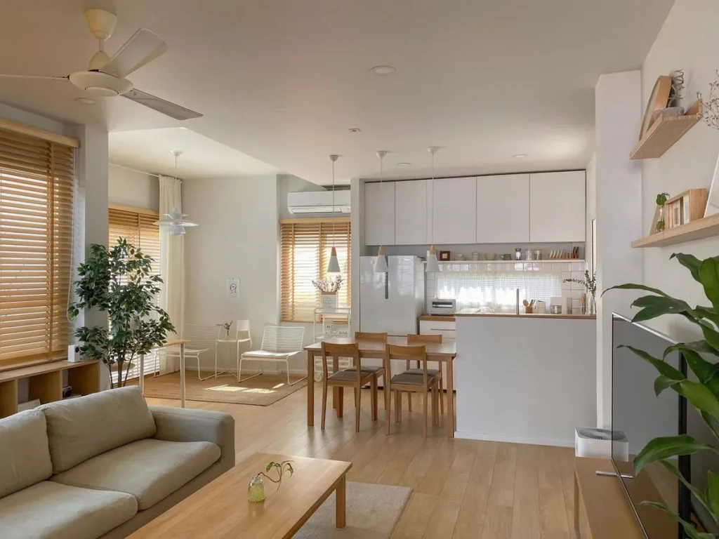 interior apartemen 2 kamar